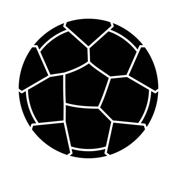 Fútbol Fútbol Bola Vector Ilustración — Vector de stock
