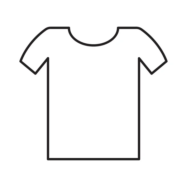 Shirt Tragen Tuch Vektor Illustration — Stockvektor