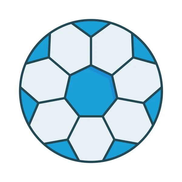 Fútbol Fútbol Deporte Vector Ilustración — Vector de stock