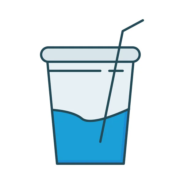 饮料果汁苏打水向量例证 — 图库矢量图片