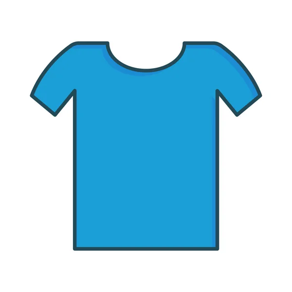 Camisa Desgaste Pano Vetor Ilustração — Vetor de Stock