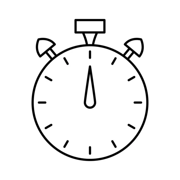 Stoppuhr Alarm Timer Vektor Illustration — Stockvektor