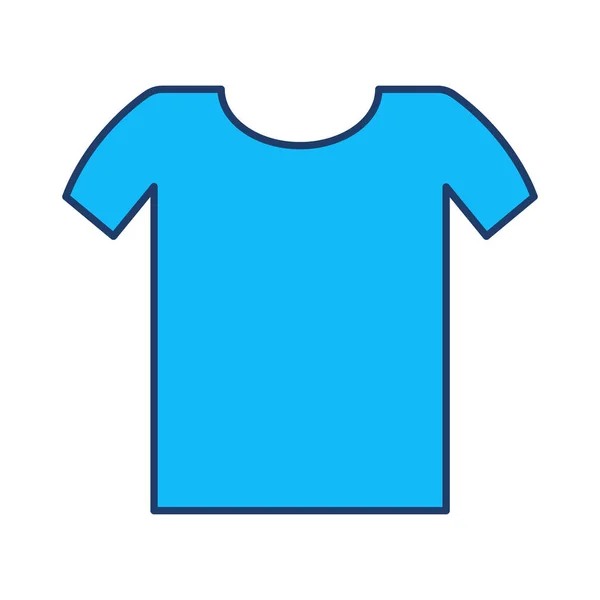 Shirt Dragen Doek Vectorillustratie — Stockvector