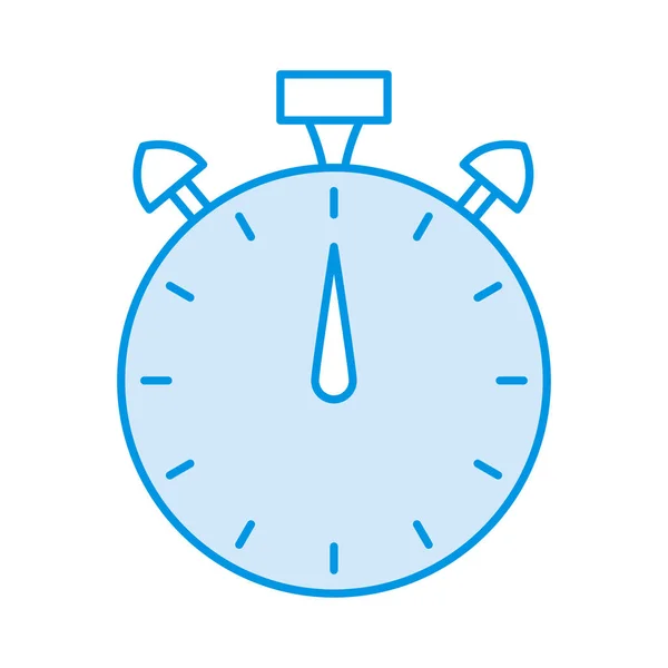 Chronomètre Alarme Minuterie Vecteur Illustration — Image vectorielle