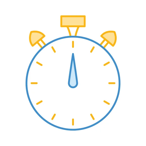 Stopwatch Alarm Timer Vectorillustratie — Stockvector