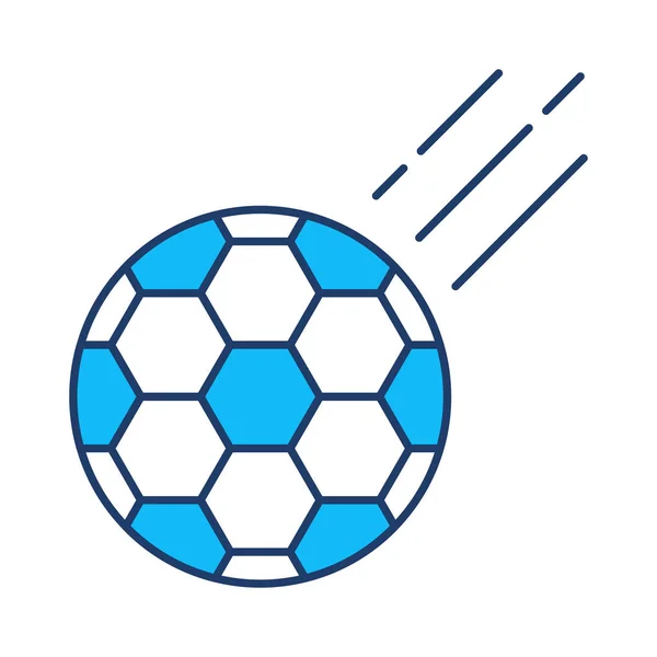 Futebol Futebol Bola Vetor Ilustração — Vetor de Stock