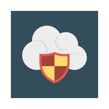 kalkan koruma güvenli vektör çizim