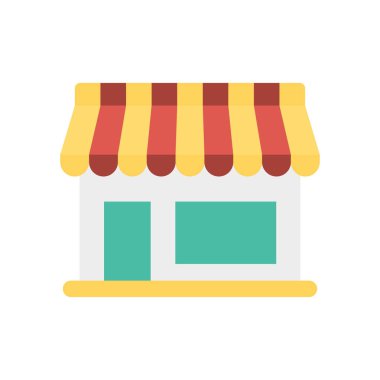mağaza pazarlama vektör illüstrasyon
