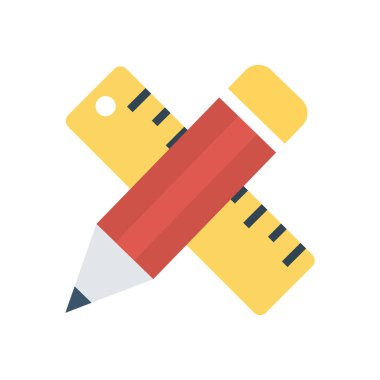 cetvel vektör illüstrasyon edit oluşturma