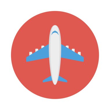 airbus uçak uçuş vektör illüstrasyon