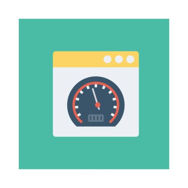 performans internet hız vektör illüstrasyon 