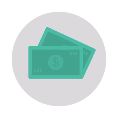 dolar nakit para vektör çizim