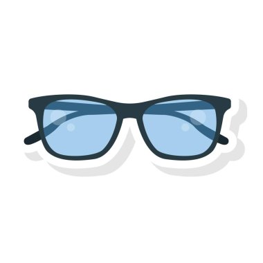 gözlük gözlük gözlük vektör illüstrasyon giymek 