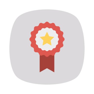 rozet madalya ödülü vektör çizim 