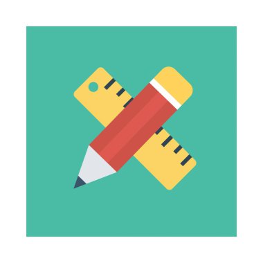 cetvel vektör illüstrasyon edit oluşturma 