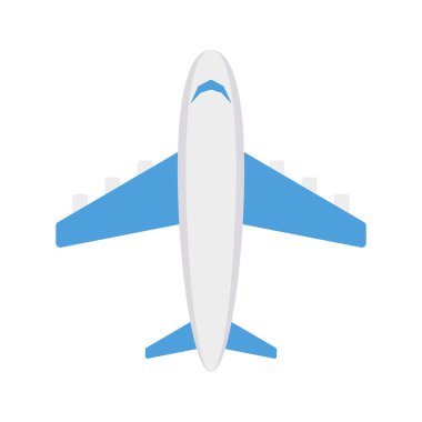 airbus uçak uçuş vektör illüstrasyon