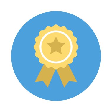 madalya ödülü rozeti vektör illüstrasyon