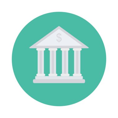 banka mahkeme kurtarma vektör illüstrasyon