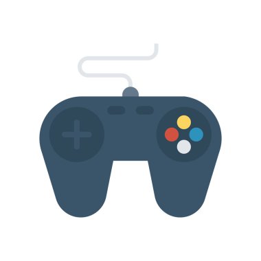 Oyun konsolu joystick vektör çizim 