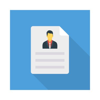 devam düz simge, vektör, illüstrasyon