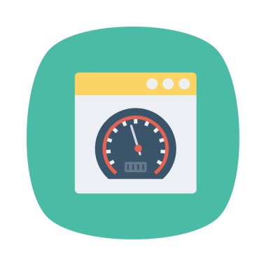 performans internet hız vektör illüstrasyon 