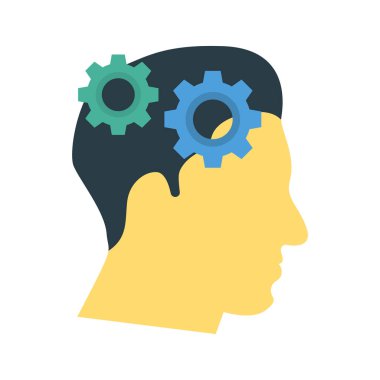 ayar zihin vektör illüstrasyon yapılandırma