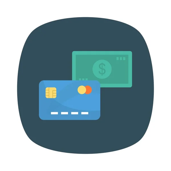 Creditcard Bankpas Vectorillustratie — Stockvector