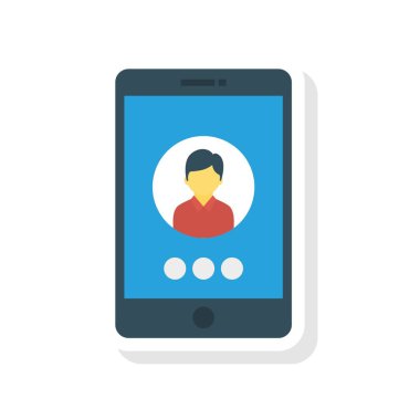 oturum açma hesabı kullanıcı vektör çizim 