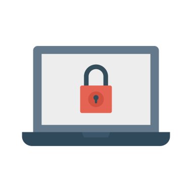 Özel kilit güvenli vektör çizim