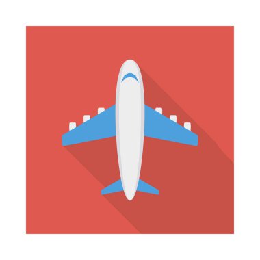 airbus uçak uçuş vektör illüstrasyon 