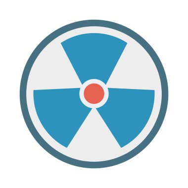 nükleer radyoaktif Eko vektör illüstrasyon