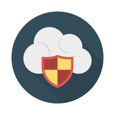 kalkan koruma güvenli vektör çizim