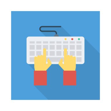 klavye tuşları vektör illüstrasyon yazma 