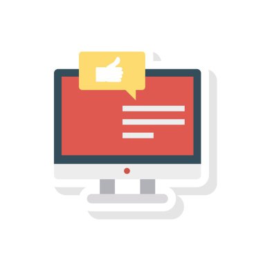 kabarcık vektör illüstrasyon gibi geribildirim 