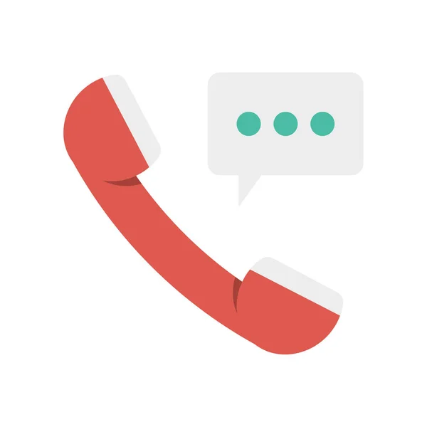 Call Phone Support Vector Illustration — Stock Vector