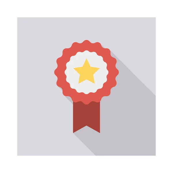 Badge Medaille Award Vectorillustratie — Stockvector