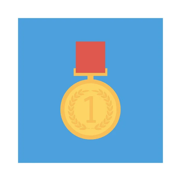Σήμα Μετάλλιο Επιτεύγματος Διανυσματικά Εικονογράφηση — Διανυσματικό Αρχείο