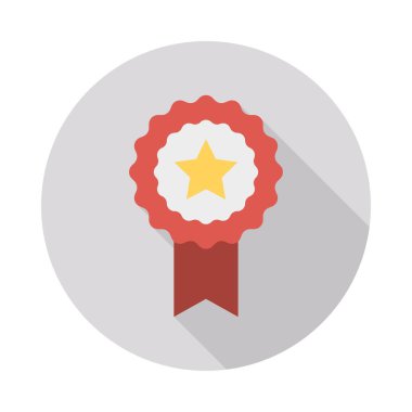 rozet madalya ödülü vektör çizim