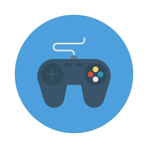 Consola Juegos Joystick Vector Ilustración — Vector de stock