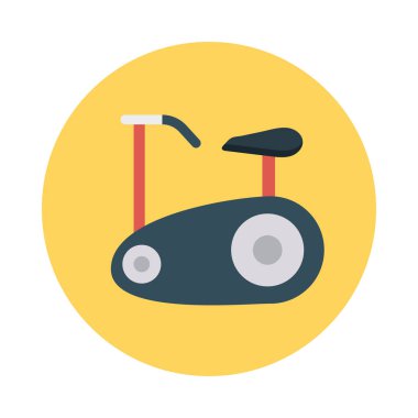 eğitim bisiklet simgesi vektör illüstrasyon 