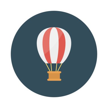 hava balonu vektör illüstrasyonu 