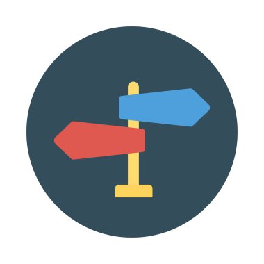 işaretler simgesi vektör illüstrasyon 