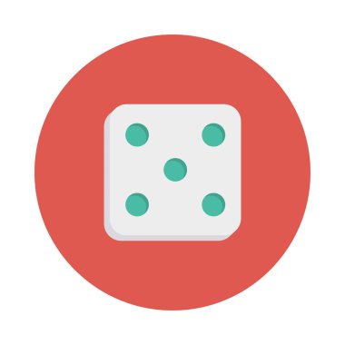 zar simgesi vektör illüstrasyonu 