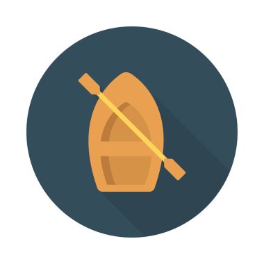 tekne ikonu vektör illüstrasyonu 