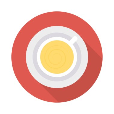 Çay simge vektör çizim 