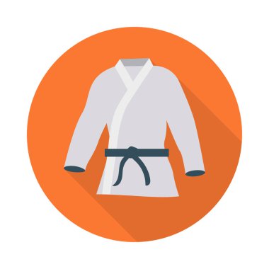 bornoz simge vektör çizim 