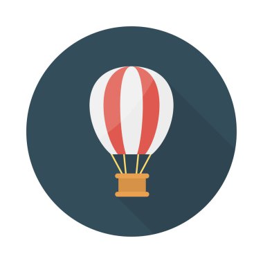 hava balonu vektör illüstrasyonu 
