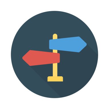 işaretler simgesi vektör illüstrasyon 