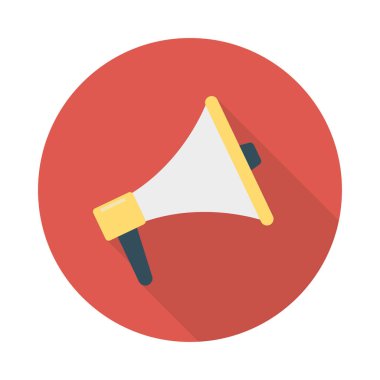 hoparlör simgesi vektör çizim 