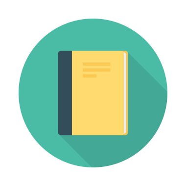 Not defteri simgesi vektör çizim 